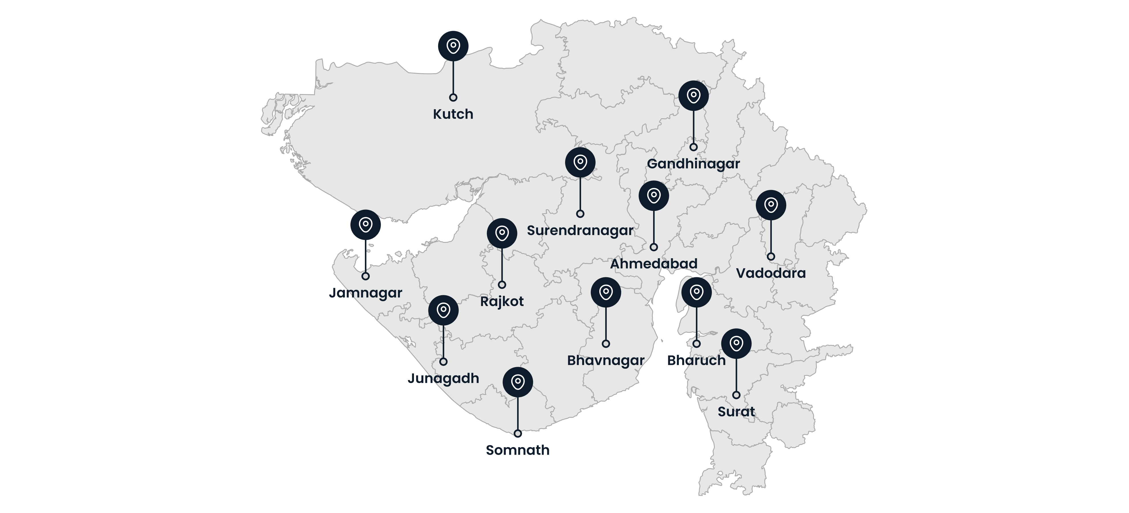 Gujarat Map